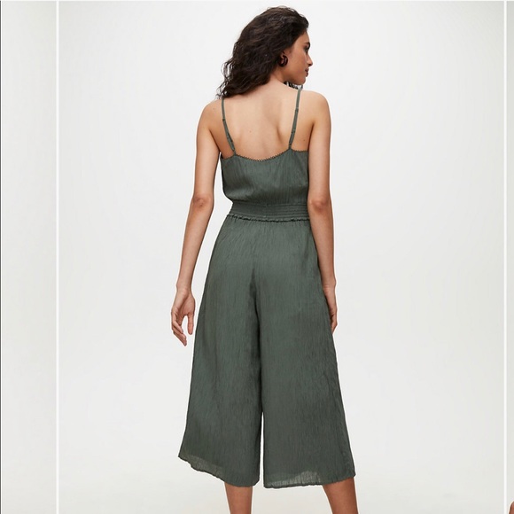 [PRICE DROP] Aritzia (Wilfred) jumpsuit in Sagese - Picture 2 of 7